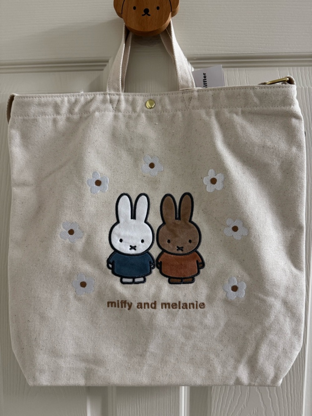 Miffy and Melanie Canvas Tote Bag